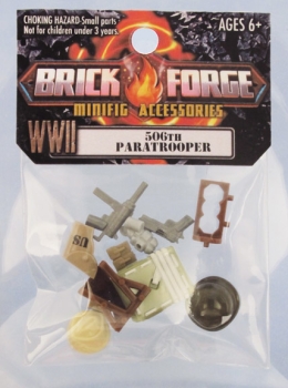 Custom Brick Forge WW2 US Fallschirmjäger Set für z.B. LEGO ® Figuren